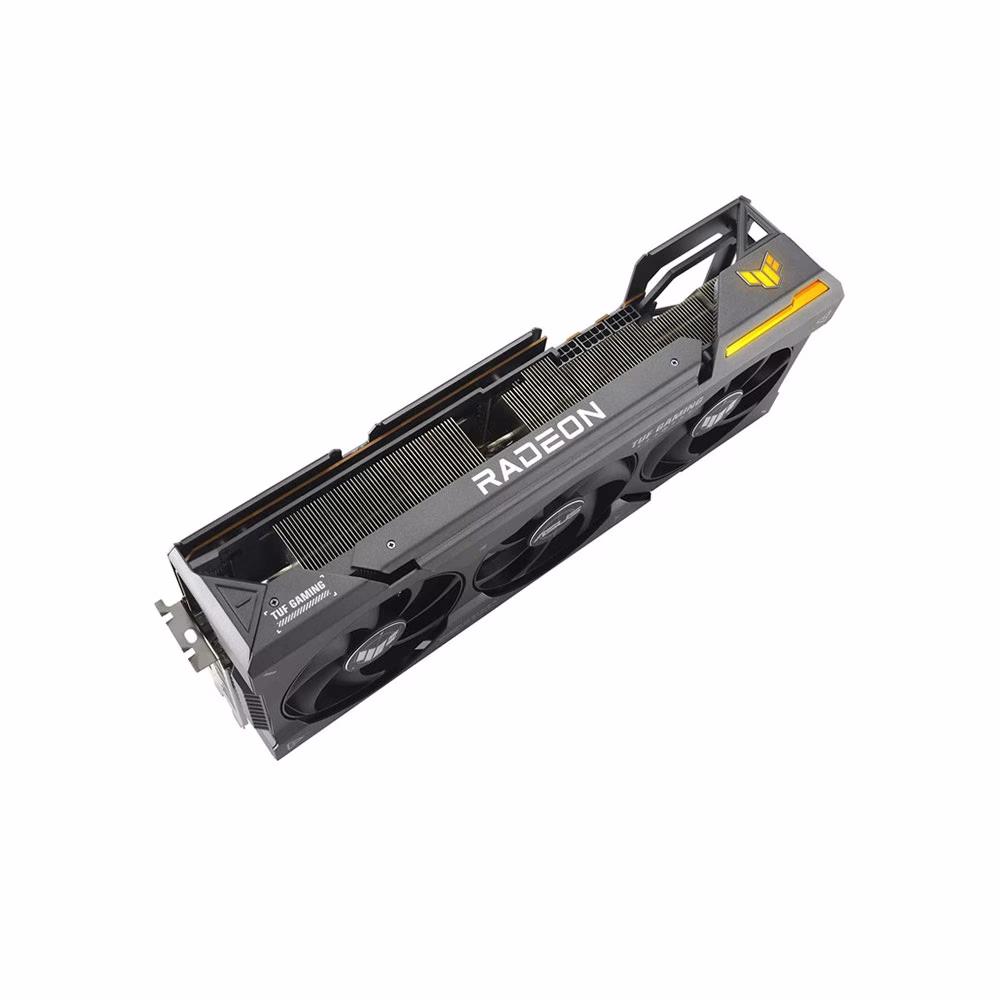 ASUS TUF Gaming Radeon RX 7900 XTX OC Graphics Card, 24GB GDDR6 384-bit Memory, 2565 MHz Engine Clock, 6144 Stream Processors, 20 Gbps Memory Speed, PCI Express 4.0, 1x HDMI, 3xDP | 90YV0IG0-M0NA00 thumbnail 3