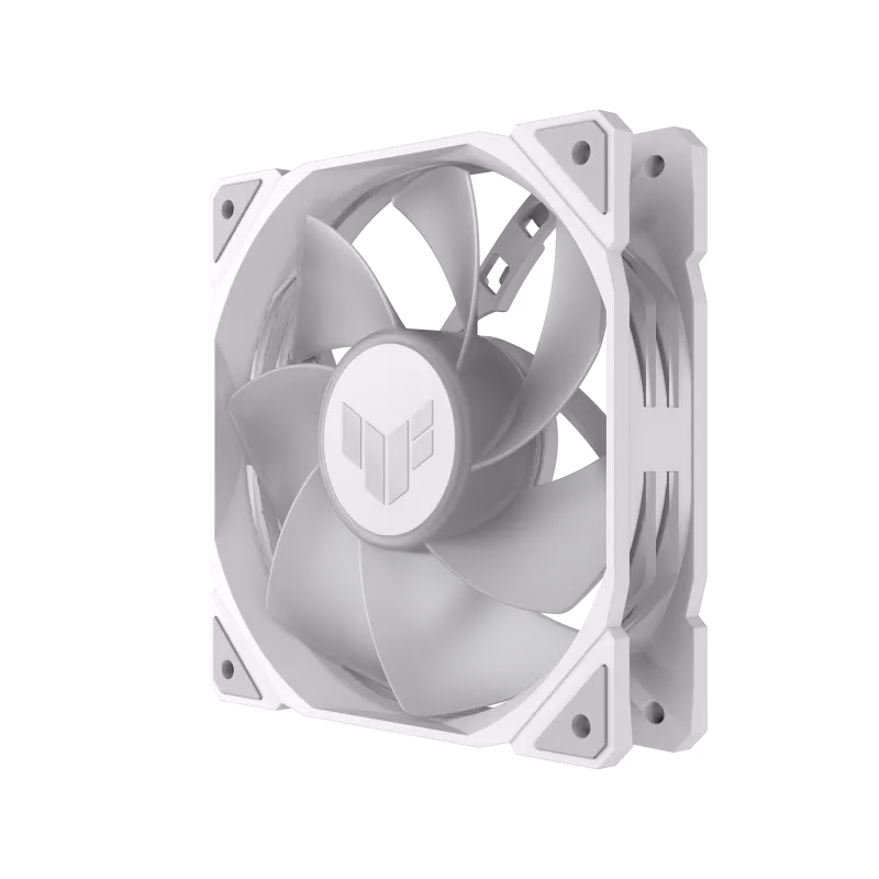 ASUS TUF Gaming TR120 ARGB Reverse Fan - Single Pack, High static Pressure and Airflow, 120mm, 2000 rpm, AURA Sync, White | 90DA00D3-B09000 thumbnail 3