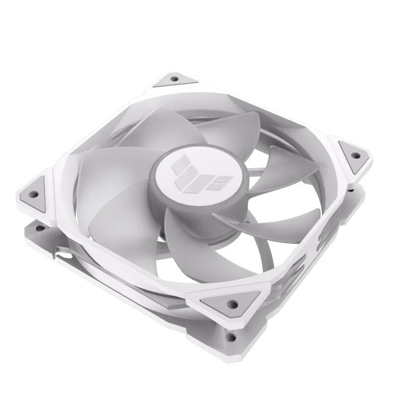 ASUS TUF Gaming TR120 ARGB Reverse Fan - Single Pack, High static Pressure and Airflow, 120mm, 2000 rpm, AURA Sync, White | 90DA00D3-B09000 thumbnail 4