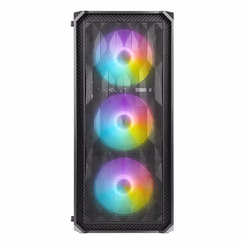 ANTEC NX292 NX Series-Mid Tower Gaming Case, Tempered glass, Steel + Plastic, Pre-installed 4x 120mm Fans, Black | NX292 ARGB thumbnail 2