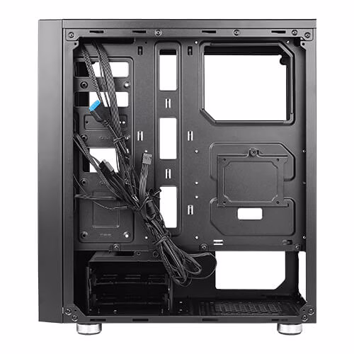 ANTEC NX320 NX Series-Mid Tower Gaming Case, Tempered Glass Side Panel, 3 x 120 mm ARGB Fans, Black | NX320 thumbnail 8
