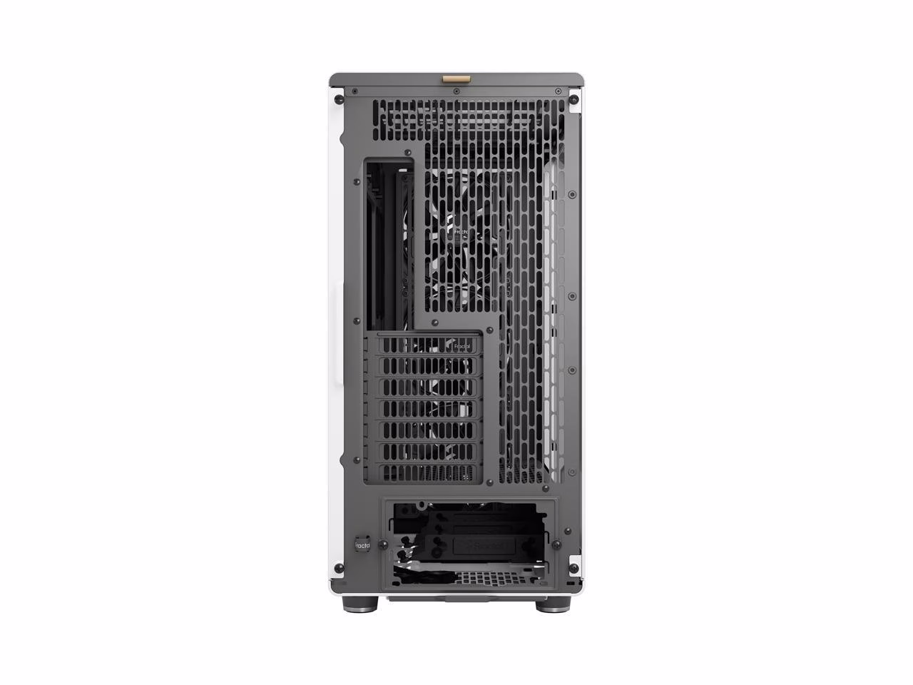 Fractal Design North XL ATX mATX Mid Tower PC Case, Chalk White Chassis with Oak Front and Clear TG Side Panel, 3x Pre Installed 140 mm fan, 4x Drive mounts, 7x Expansion slots, Motherboard Supports Upto E-ATX  | FD-C-NOR1X-04 thumbnail 10