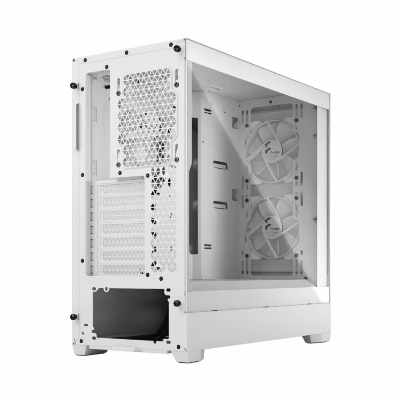 Fractal Design Pop Air ATX Mid Tower Gaming Case, 2x 120/140 mm Fan, 2x 5.25??? Drive Mounts, Up To 280mm Radiator Support, Tempered Glass Clear Tint, 7 Expansion Slots,  RGB White | FD-C-POA1A-03 thumbnail 7