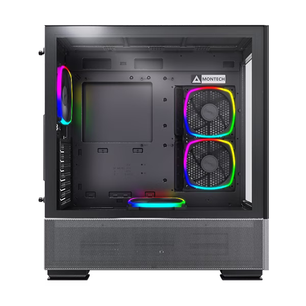 Montech Sky Two aRGB ATX Mid Tower Computer Cases, Black | SKY TWO thumbnail 5