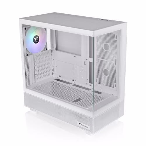 Thermaltake View 270 TG ARGB Mid Tower Case, Tempered Glass, 1x CT140 ARGB Fan Pre-installed, MoBo Upto E-ATX, Radiator up to 360mm, Snow | CA-1Y7-00M6WN-03 – Buy Online