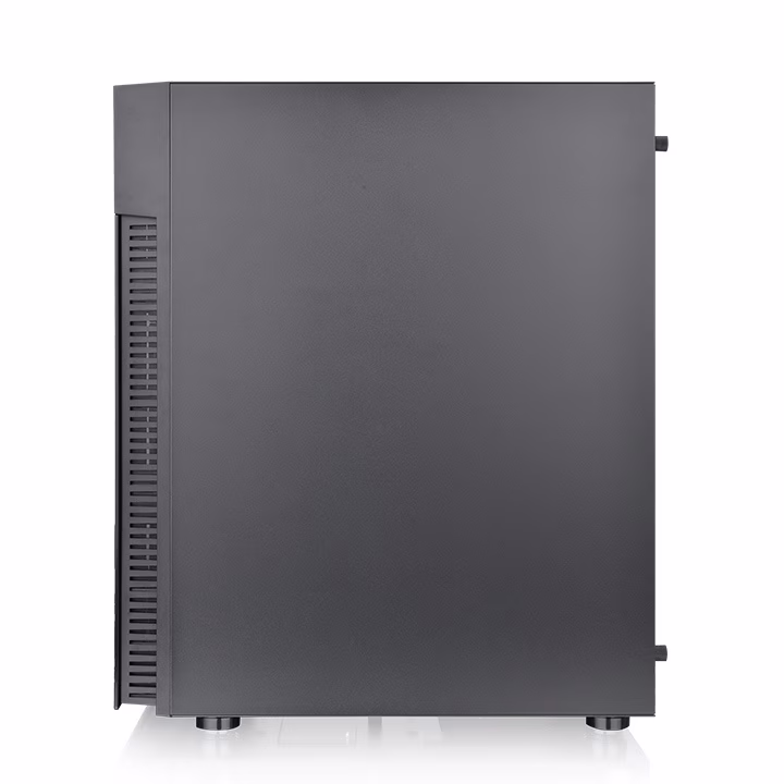 Thermaltake View 200 TG ARGB Mid Tower Chassis, Front 3x 120 x 120 x 25 mm ARGB Lite fan (1000rpm, 22.3 dBA), USB 3.0 x 2, HD Audio x 1, Black | CA-1X3-00M1WN-00 thumbnail 4