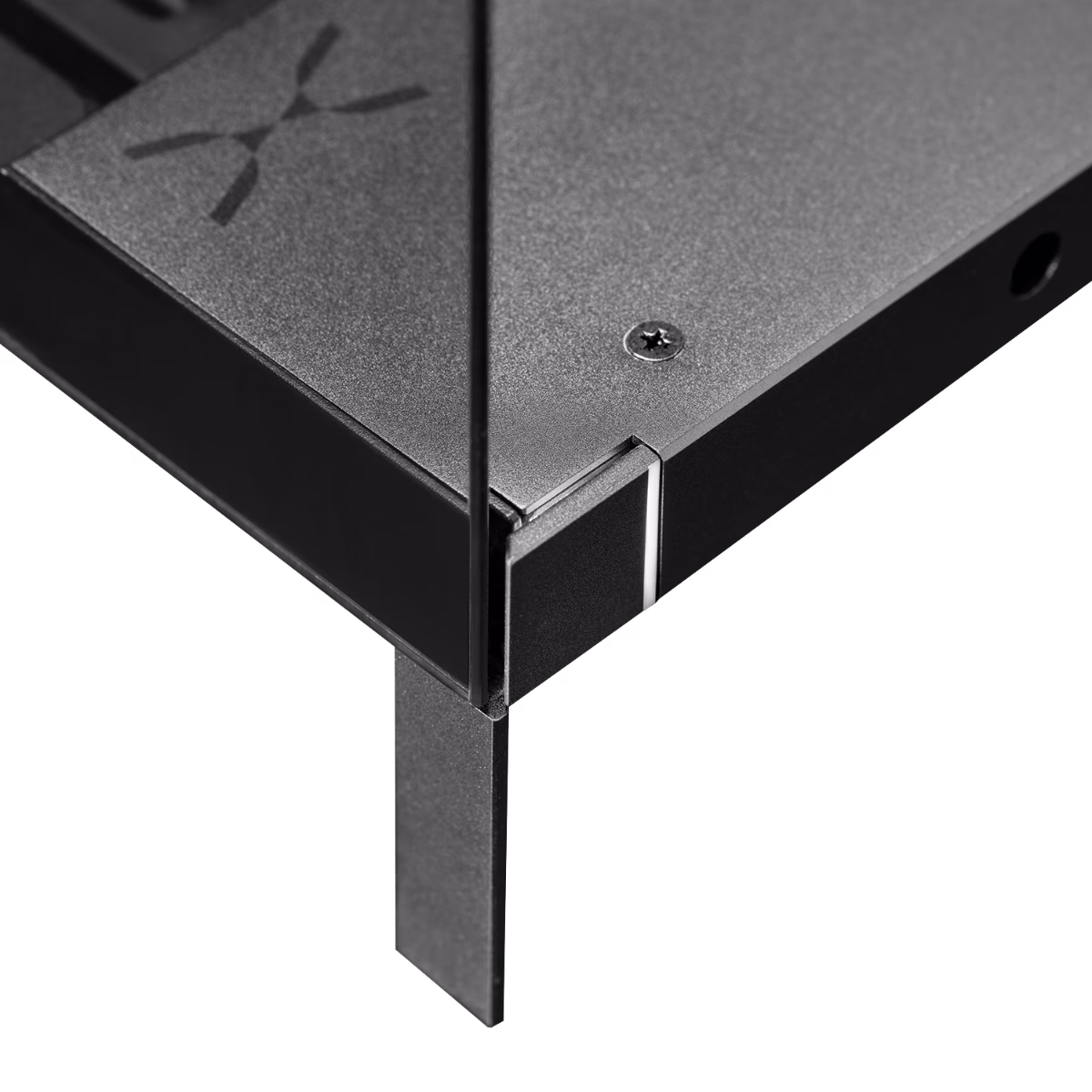 TRYX LUCA L70 Black Mid-tower E-ATX PC Case, 4mm Tempered Glass, Upto 8x 120mm Fans, Support ATX BTF motherboards, Includes Vertical GPU Bracket | C-L700N-NN0H-G0K thumbnail 5