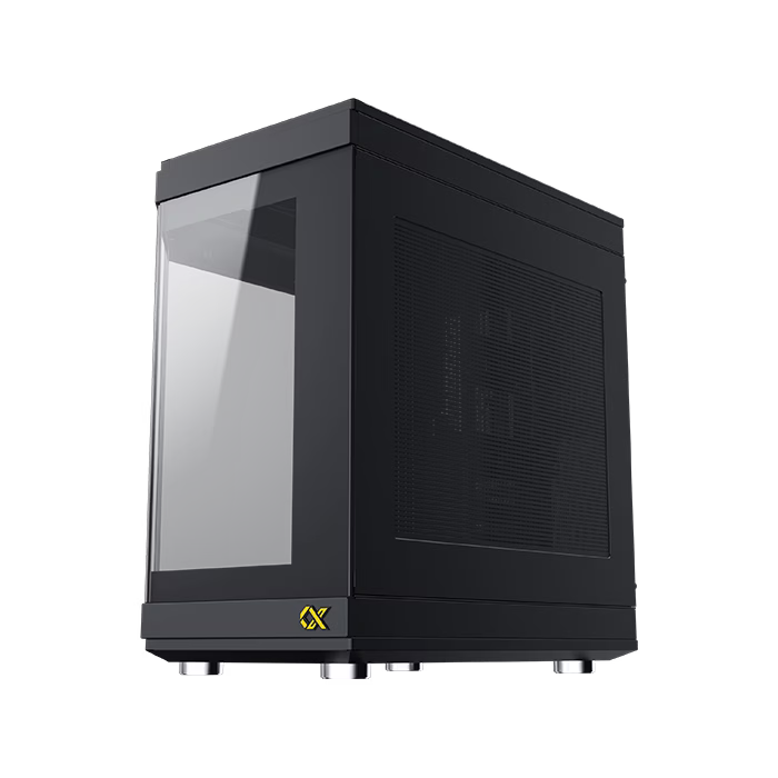 Xigmatek CUBI ATX Mid Tower Case, Easily Mounted Panels, , 9x Fan Support, GPU Supports Upto 420MM, 6x Drive Bays, 10x Expansion Slots, Motherboard Supports Upto E-ATX, Black | EN41938 thumbnail 4