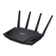 ASUS RT-AX58U AX3000 Dual Band WiFi 6 (802.11ax) Router supporting MU-MIMO and OFDMA technology, with AiProtection Pro network security powered by Trend Micro???, compatible with ASUS AiMesh WiFi system thumbnail 3