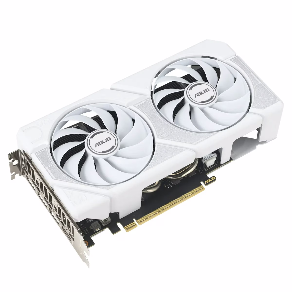 Asus GeForce RTX 5060 Ti Dual OC White 8GB GDDR7 PCI-Express Graphics Card, 2632MHz, Memory 8GB 28000MHz GDDR7, Cuda Cores: 4608, VR Ready, PhysX/CUDA Enabled, NVIDIA Blackwell 2.0, 4nm Process, Real-Time Ray Tracing, DLSS 4. | 90YV0MP5-M0NA00 thumbnail 5