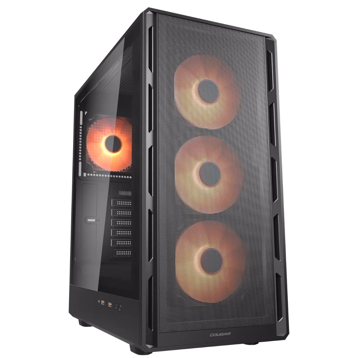 COUGAR AIRFACE PURE PRO BLACK MID TOWER GAMING CASE,382GA50.0003 – Buy Online