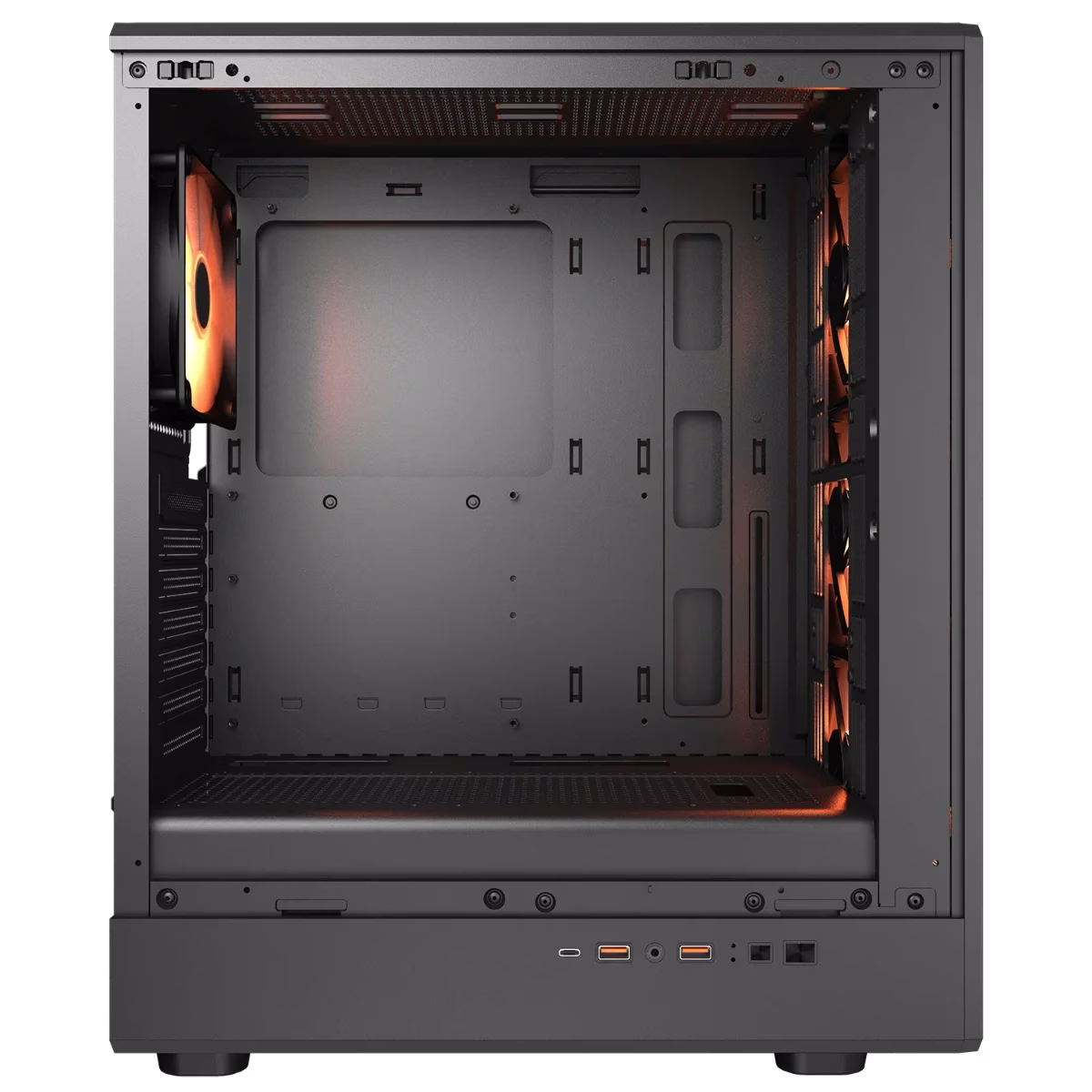 COUGAR AIRFACE PURE PRO BLACK MID TOWER GAMING CASE,382GA50.0003 thumbnail 4