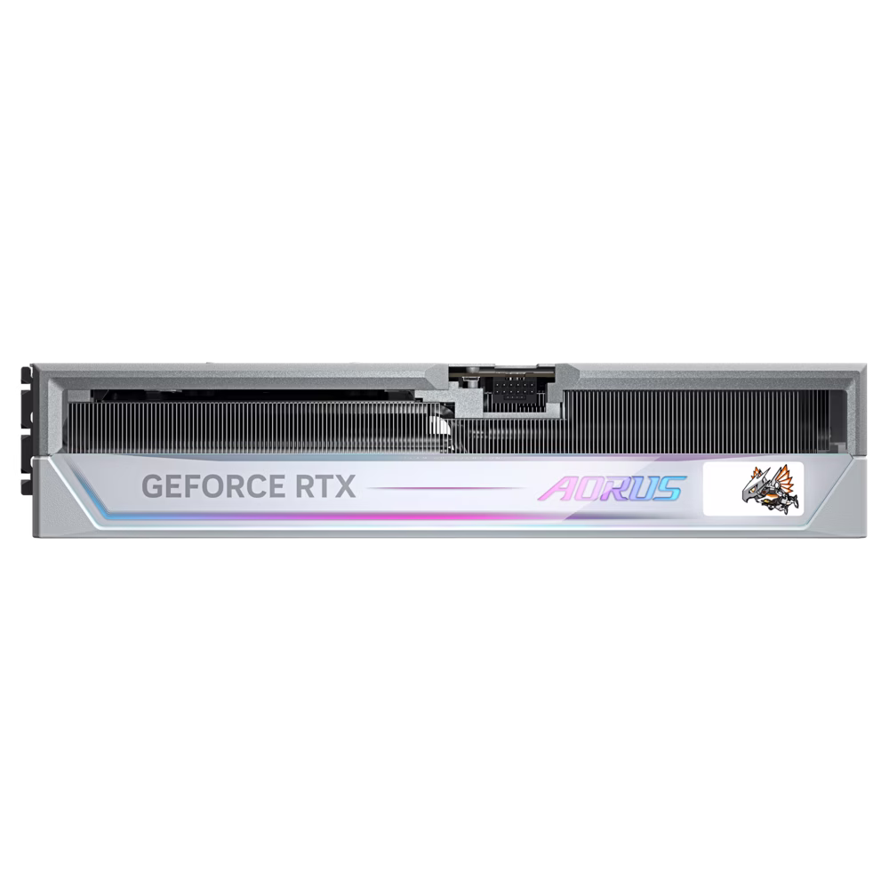 Gigabyte AORUS NVIDIA GeForce RTX 5090 MASTER ICE 32GB DDR7 Graphics Card, 512 bit 28 Gbps, 21760 CUDA Cores, Blackwell architecture and DLSS 4  | GV-N5090AORUSM ICE-32GD thumbnail 4