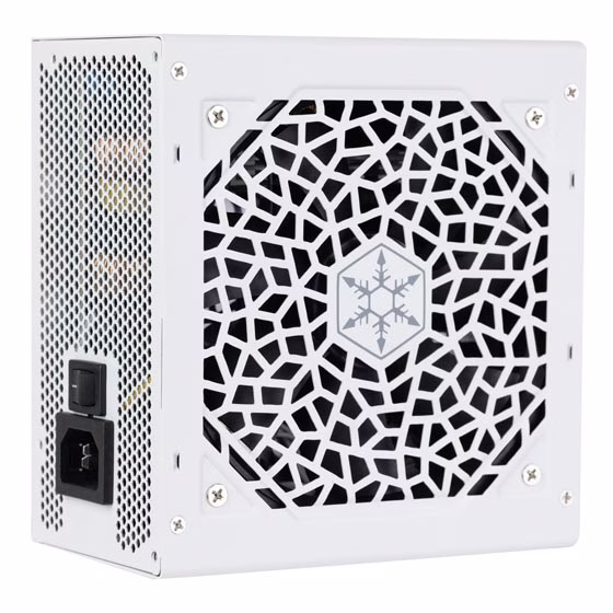 Silverstone ATTIS 650R Bronze 80 PLUS Bronze 650W ATX 3.1 ATX White Power Supply, Active PFC+Double forward+DC to DC Design | SST-AT650R-BF-WBW (White) thumbnail 2