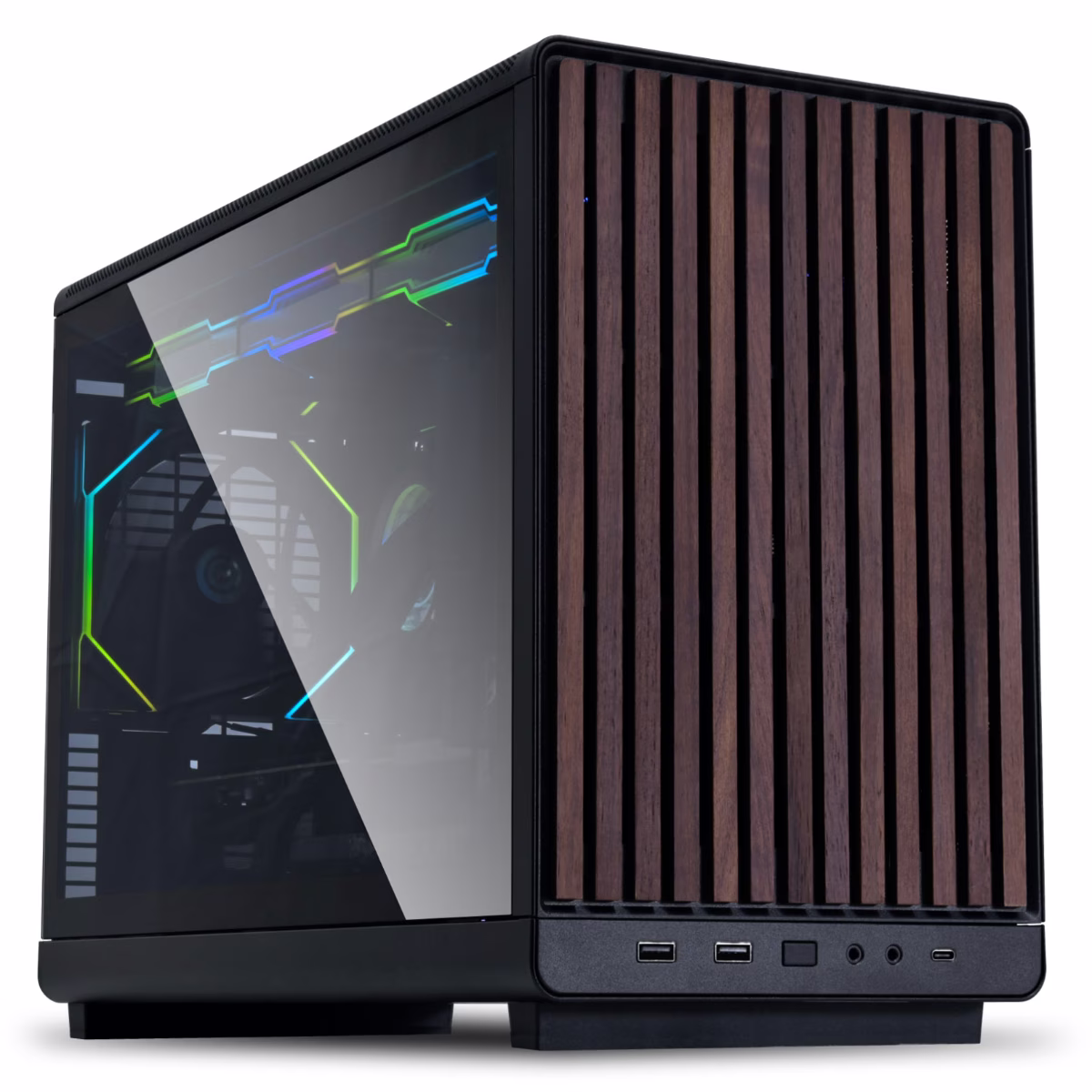 Intel Ultra 9 Mini-ITX Gamng PC Build , Intel Core Ultra 9 285K, RTX 5070 Ti SOLID OC Edition 16GB GDDR7, 64GB (2x32GB) 6400 MTs, 9100 PRO 2TB NVMe 14700 MB/s, AIO Liquid Cooler, 1000W – Buy Online