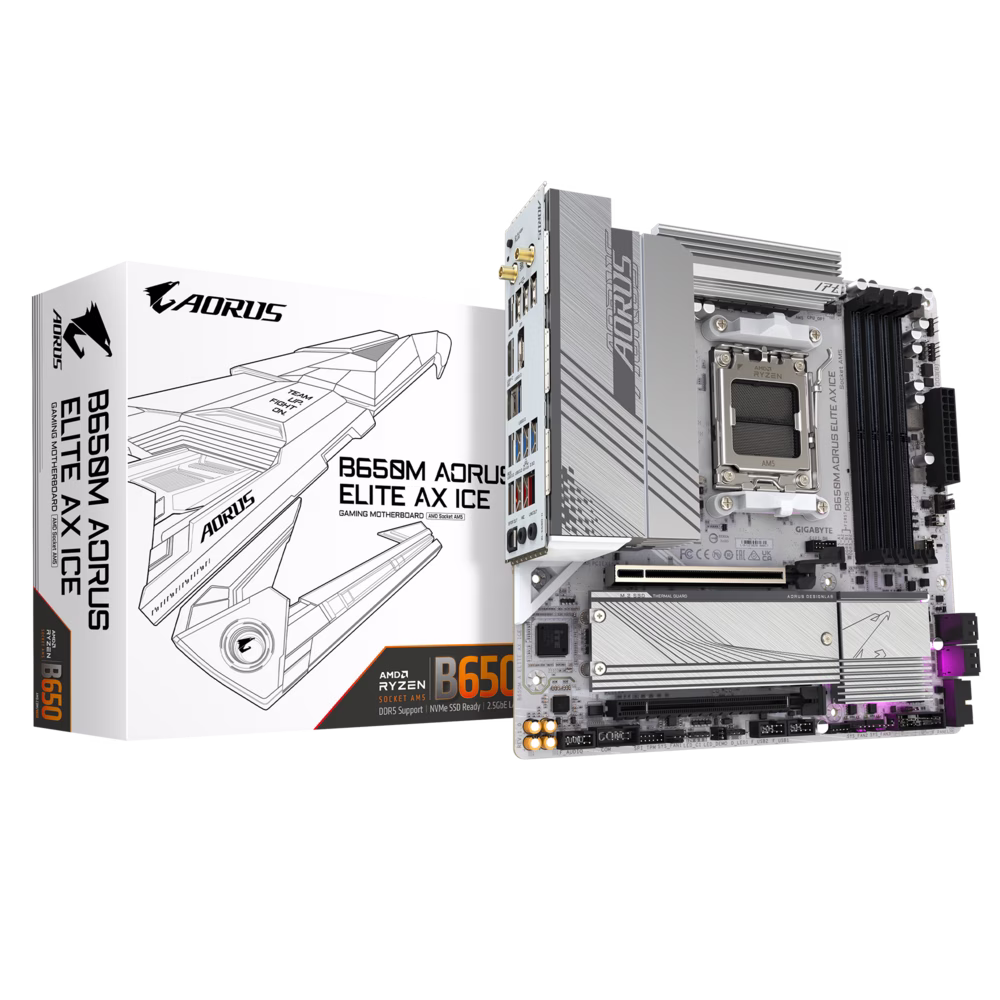 Gigabyte B550M DS3H Ultra Durable, PCIe 4.0 x16 Slot, Dual PCIe 4.0/3.0 M.2 Connectors, Gaming LAN, Smart Fan 5 with FAN STOP, RGB FUSION 2.0, Q-Flash Plus | B550M DS3H thumbnail 5