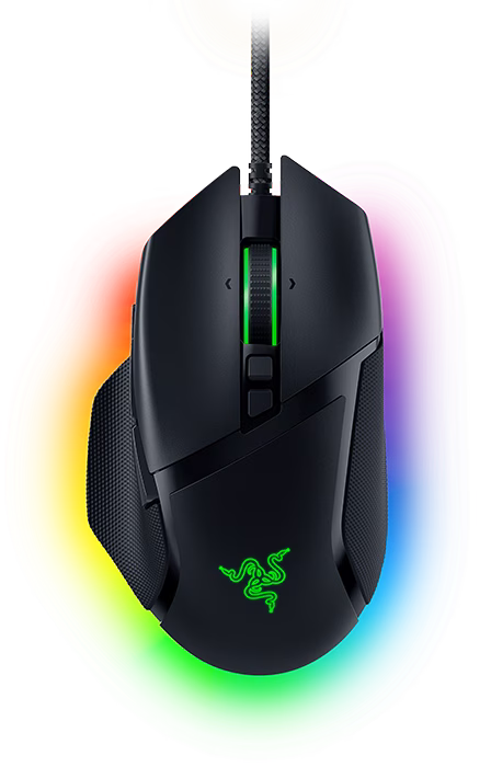 Razer Basilisk V3 Customizable Ergonomic Gaming Mouse: Fastest Mouse Switch - Chroma RGB Lighting 26K DPI Optical Sensor 11 Programmable Buttons HyperScroll Tilt Wheel Classic Black | RZ01-04000100-R3M1 thumbnail 3