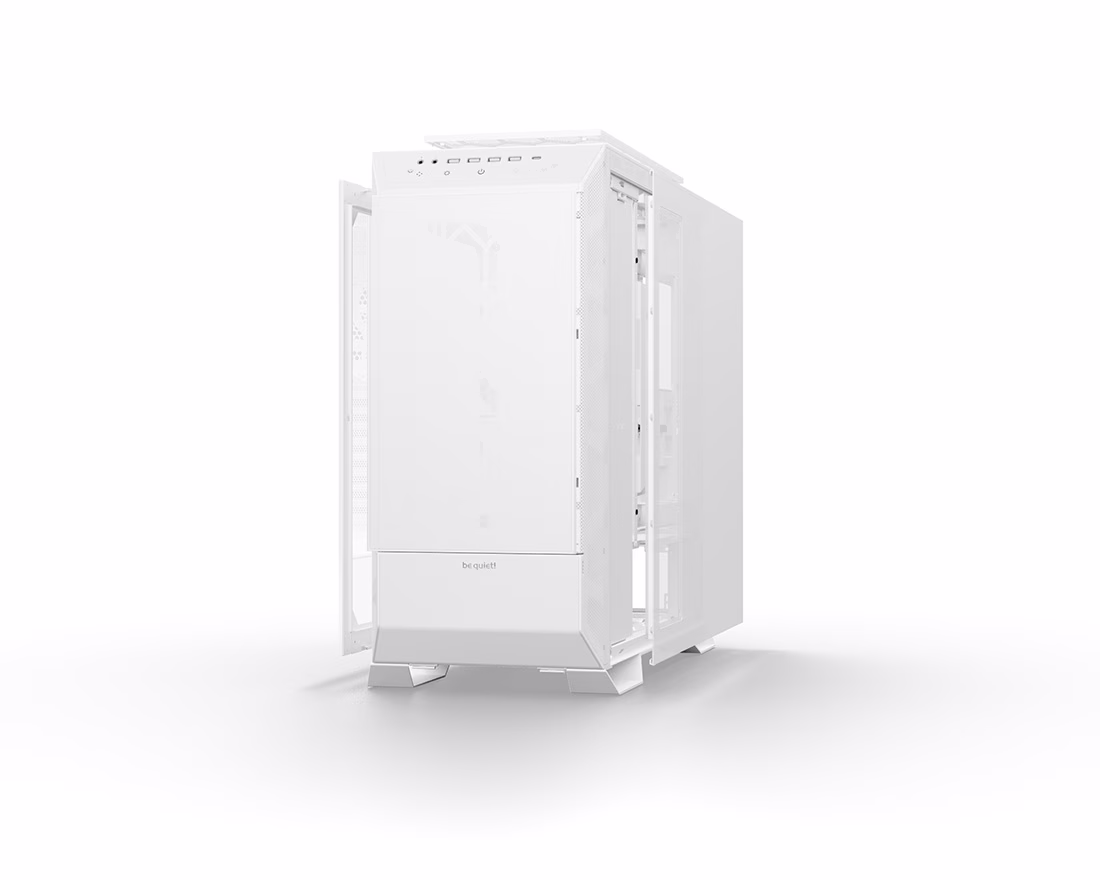 be quiet DARK BASE PRO 901 White E-ATX Case, 3x Silent Wings 4 140mm PWM White fans, Mobo Supports Upto E-ATX, ARGB connector | BGW51 thumbnail 2