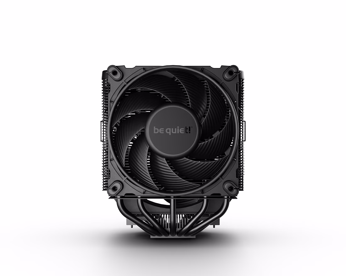 be quiet! Dark Rock Pro 5 Quiet Cooling CPU Cooler, Immensely High Airflow, 7 high-Performance Copper Heat Pipes, Speed Switch, Thermal Grease, Black | BK036 thumbnail 3