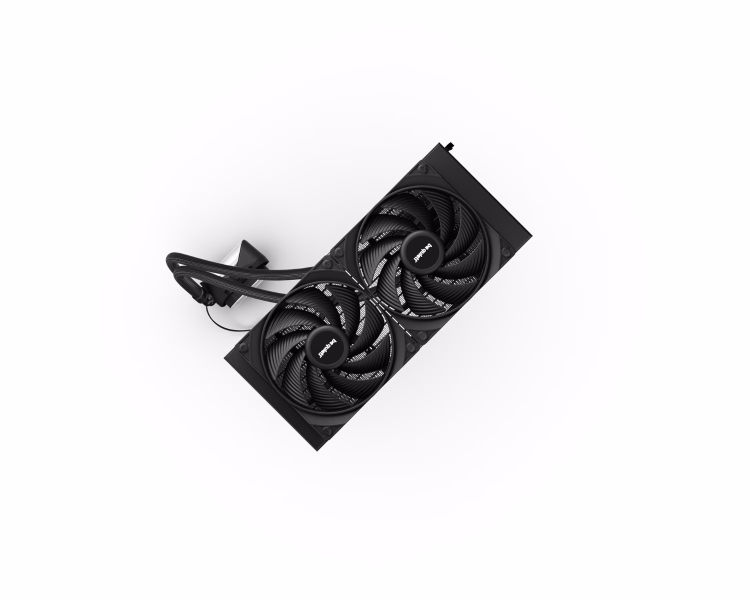 Be Quiet! Pure Loop 2 240mm CPU Liquid Cooler, 2x Pure Wings 3 120mm PWM High-Speed Fans, 2100 RPM Fan Speed, 5500 RPM Pump Speed, 59.6 CFM Airflow, Copper / Nickel Plated Case Material, Black | BW017 thumbnail 8