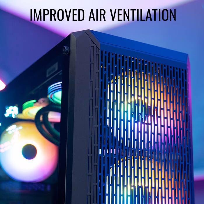 AEROCOOL BEAM -G-BK-V2 FRGBMID TOWER CASE 4FAN, 4711099471744 thumbnail 5