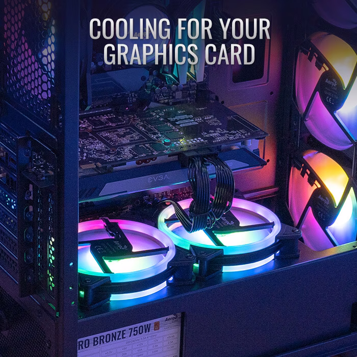 AEROCOOL BEAM -G-BK-V2 FRGBMID TOWER CASE 4FAN, 4711099471744 thumbnail 6