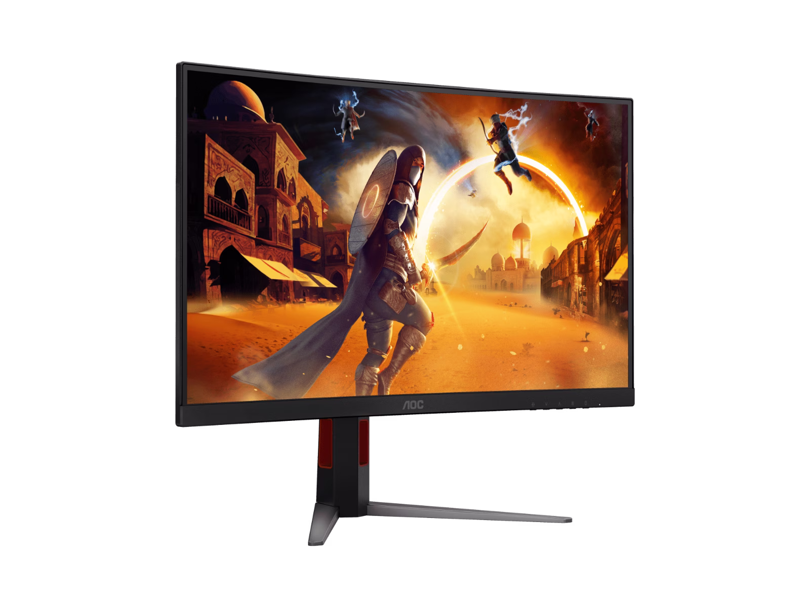 AOC C27G4Z 27-inch 280Hz  Curved Gaming Monitor, 1920 X 1080 (FHD) Fast VA, 0.3ms, Adaptive Sync, 3-sided frameless, HDMI 2.0, DP 1.4 | C27G4Z/89 thumbnail 2