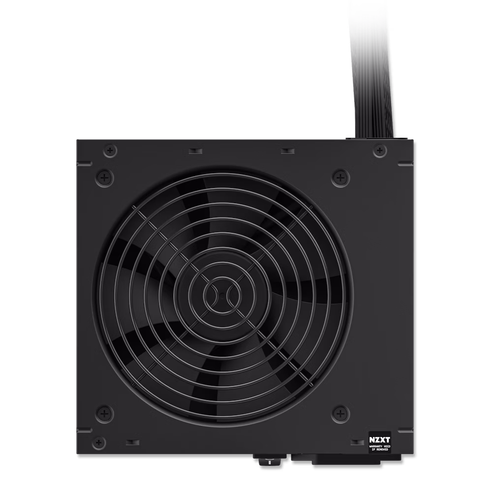 NZXT C750 Bronze 750W Bronze Non-Modular ATX Power Supply (PSU), Durable & Sleek, FDB (Fluid Dynamic Bearing), 80 Plus Bronze, Nylon-sleeved PSU Cables, Black | PA-7B2BB-UK thumbnail 3