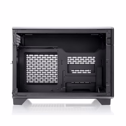 Thermaltake TR100 Mini Tower Chassis (Mini ITX Case), Supports Mini ITX Motherboard, 280mm AIO Cooler, SFX PSU, USB 3.2 (Gen 2) Type-C, HD Audio, Black | CA-11A-00S1NN-00 thumbnail 4