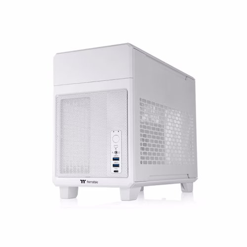 Thermaltake TR100 Mini Tower Chassis (Mini ITX Case), Supports Mini ITX Motherboard, 280mm AIO Cooler, SFX PSU, USB 3.2 (Gen 2) Type-C, HD Audio,  Snow | CA-11A-00S6NN-00 – Buy Online