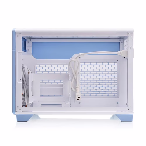 Thermaltake TR100 Hydrangea Blue Mini Tower Chassis (Mini ITX Case), Supports Mini ITX Motherboard, 280mm AIO Cooler, SFX PSU, USB 3.2 (Gen 2) Type-C, HD Audio | CA-11A-00SFNN-00 thumbnail 5