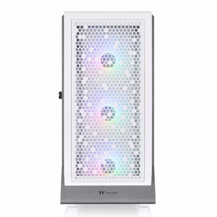 Thermaltake Ceres 500 TG ARGB Snow Mid Tower Gaming Case, 3mm Tempered Glass x 1, USB 3.2 (Gen 2) Type-C x 1, USB 3.0 x 2, HD Audio x 1, Snow White | CA-1X5-00M6WN-00 thumbnail 3
