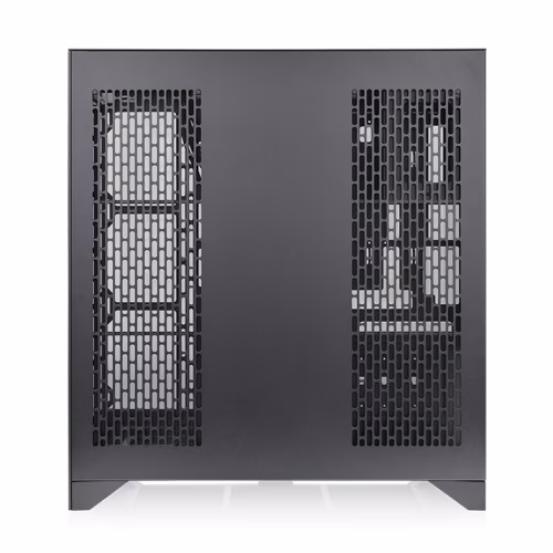 Thermaltake CTE E550 TG Black Mid Tower ATX Case, 3 Tempered Glass Panels, Three-Way VGA Installations Dual Chamber Design,  Hidden-Connector Mobo Support | CA-1Z8-00M1WN-00 thumbnail 6