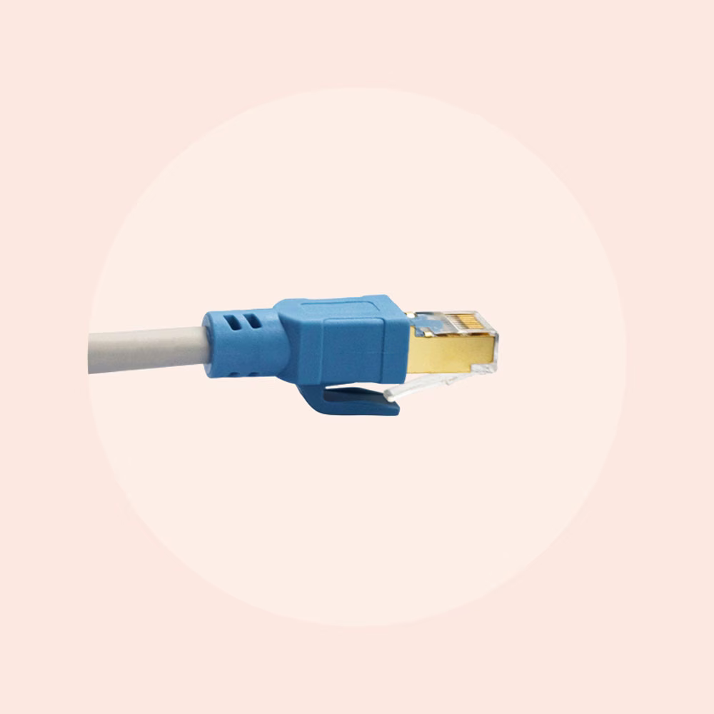 Mowsil Cat7 SFTP Cable 1Mtr, PVC with 1U gold plated, Braided OD : 6 mm | MOFT01 thumbnail 3