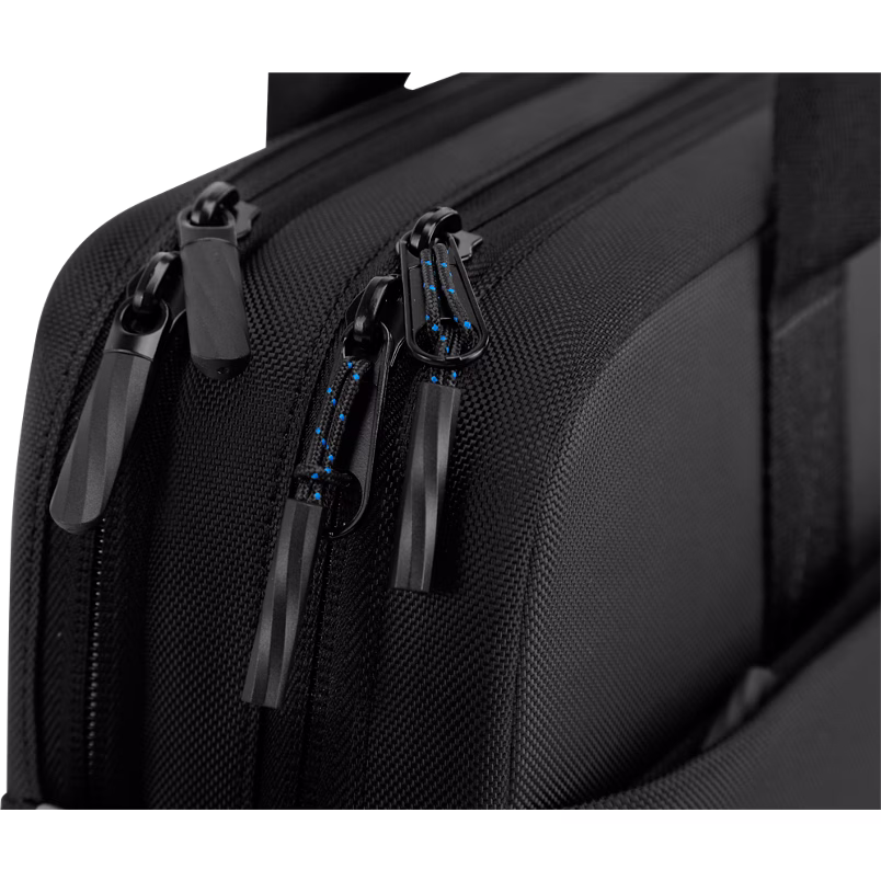 Dell EcoLoop Pro Briefcase 15, 840D fabric, 4.3 in x 11.4 in, Fits most Dell screen sizes up to 15.6",  100% recycled ocean-bound plastic, Weather-resistant, adjustable shoulder strap, luggage pass through, reflective accent thumbnail 5