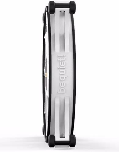 Be Quiet! Shadow Wings 2 140mm PWM Case Fan, 900 RPM Fan Speed, 85 CFM Airflow, Airflow-Optimized Fan Blades, Rubberized Fan Frame, Rifle Bearing Technology, White | BL091 thumbnail 4