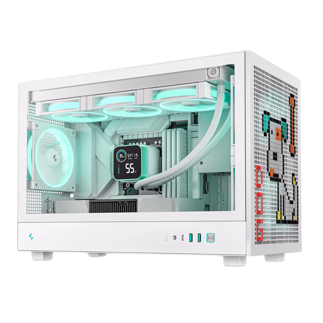 Intel Core Ultra 7 X 5070 Gaming PC, Intel Core Ultra 7 265K, RTX 5070 Eagle OC ICE 12GB GDDR7, 64GB (2x32GB) DDR5 6000MHz, 990 PRO 2TB, AIO Liquid Cooler, WiFi 7 image