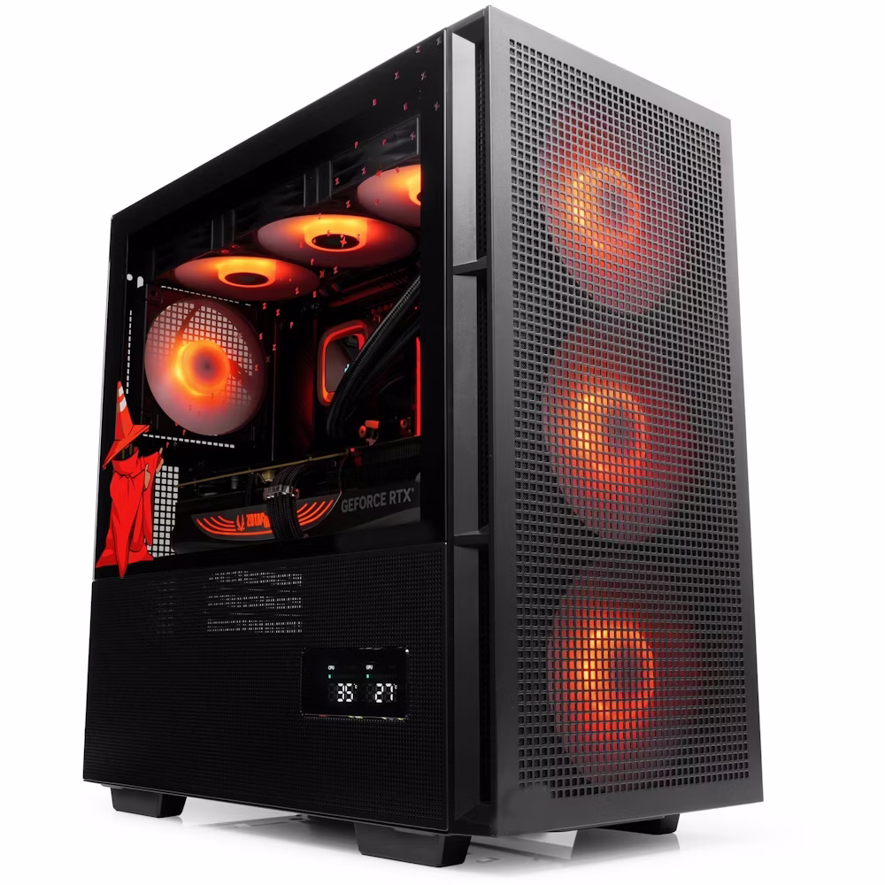 Nanotech MEG Edition Gaming & Rendering PC: AMD Ryzen 9 7950X, RTX 4080 SUPER 16GB GDDR6X OC, 64GB (32GB x2) DDR5 6000MT/s RAM, 2TB M.2 2280 NVMe+1 TB HDD, 1300W 80+ Platinum, aRGB Liquid CPU Cooler, WiFi+BT, 1 Year Warranty thumbnail 2