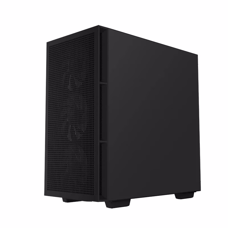 Deepcool CH560 Digital ATX Mid Tower Computer Case, ABS+SPCC+Tempered Glass Materials, Real-Time Dual-Status Digital Display, Hybrid Airflow Glass Side Panel, Black | CH560-BKAPE4D-G-1 thumbnail 4