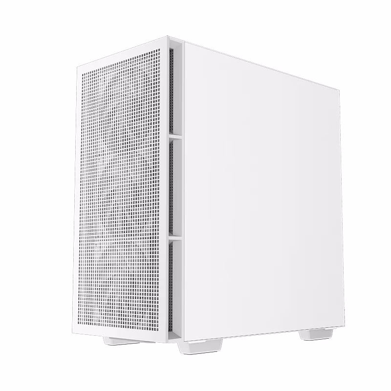 Deepcool CH560 Digital ATX Mid Tower Computer Case, ABS+SPCC+Tempered Glass Materials, 3??140mm ARGB Fans, Real-Time Dual-Status Digital Display, Hybrid Airflow Glass Side Panel, White | R-CH560-WHAPE4D-G-1 thumbnail 5