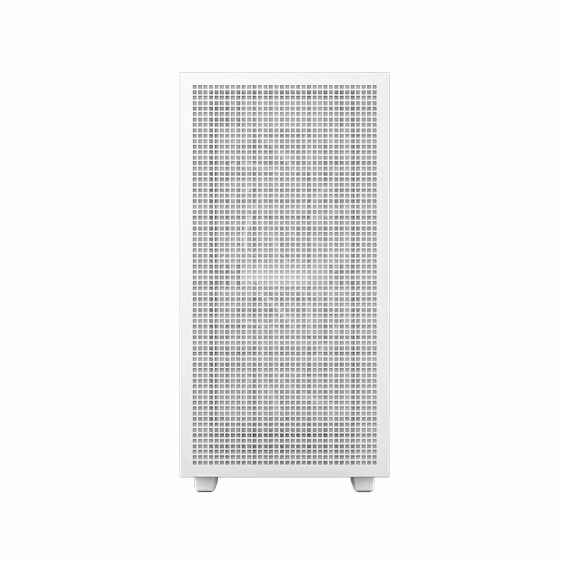 DeepCool CH360 Digital High Airflow mATX Case, 3x Pre-Installed aRGB Fan, Digital Display, ABS + SPCC + Tempered Glass Materials, Up to 360mm Radiator &amp; 8x Fan Support-White | R-CH360-WHAPE3D-G-1 thumbnail 3