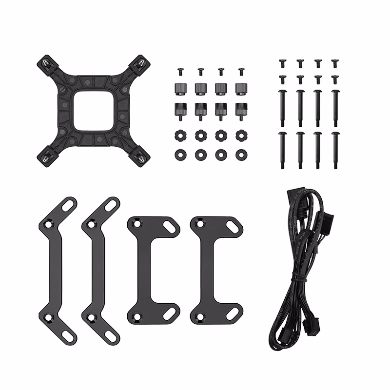 DeepCool LT240 ARGB 240mm Liquid CPU Cooler, 3400 RPM??10% Pump Speed, Addressable RGB LED, Hydro Bearing, Black | R-LT240-BKAMNC-G-1 thumbnail 5