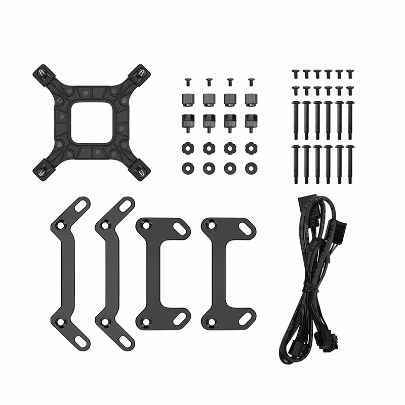 DeepCool LT360 ARGB 360mm Liquid CPU Cooler, 3400 RPM??10% Pump Speed, Addressable RGB LED, Hydro Bearing, Black | R-LT360-BKAMNC-G-1 thumbnail 6