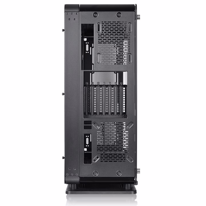 Thermaltake Core P8 Tempered Glass Full Tower Chassis, Tempered Glass x 3 (4mm thickness), 660 x 260 x 626 mm (H X W X D), 8 Expansion Slots, Black | CA-1Q2-00M1WN-00 thumbnail 2