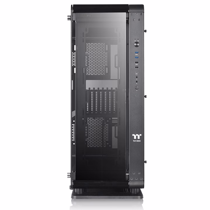 Thermaltake Core P8 Tempered Glass Full Tower Chassis, Tempered Glass x 3 (4mm thickness), 660 x 260 x 626 mm (H X W X D), 8 Expansion Slots, Black | CA-1Q2-00M1WN-00 thumbnail 5