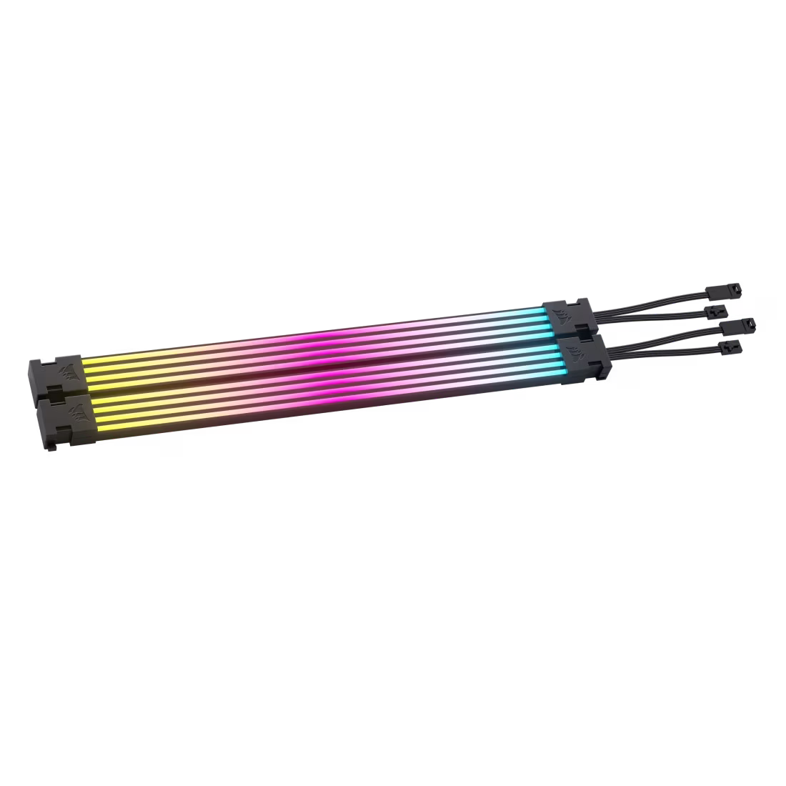 CORSAIR ARGB PSU Cable Strips, 2x Strips, Simple +5V ARGB Motherboard Control, Black | CP-8920282 thumbnail 2