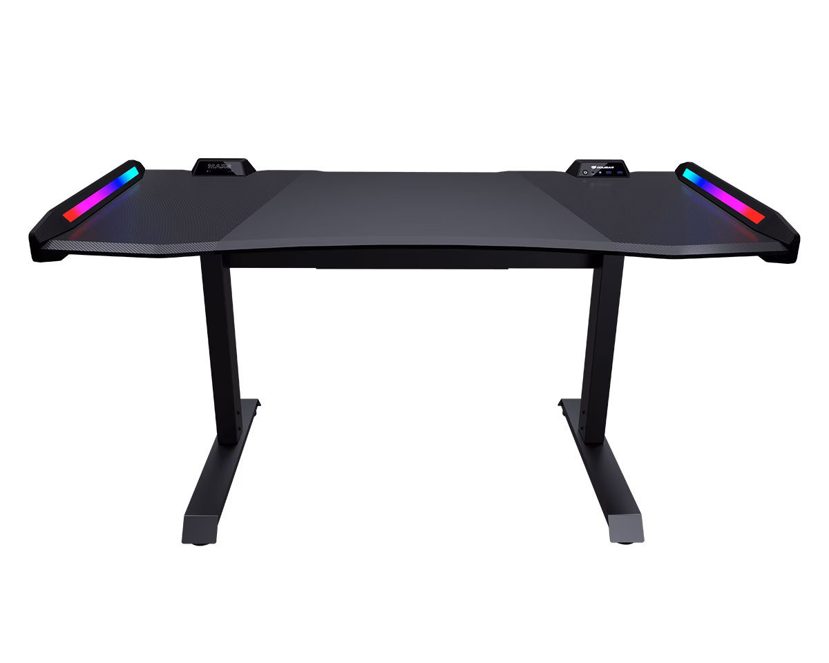 COUGAR MARS Gaming RGB Desk, 1533 x 771 (mm), 3x Height Adjustable, Dual-sided RGB, With control stands, ARGB SYNC | NY7D0001-00 thumbnail 4