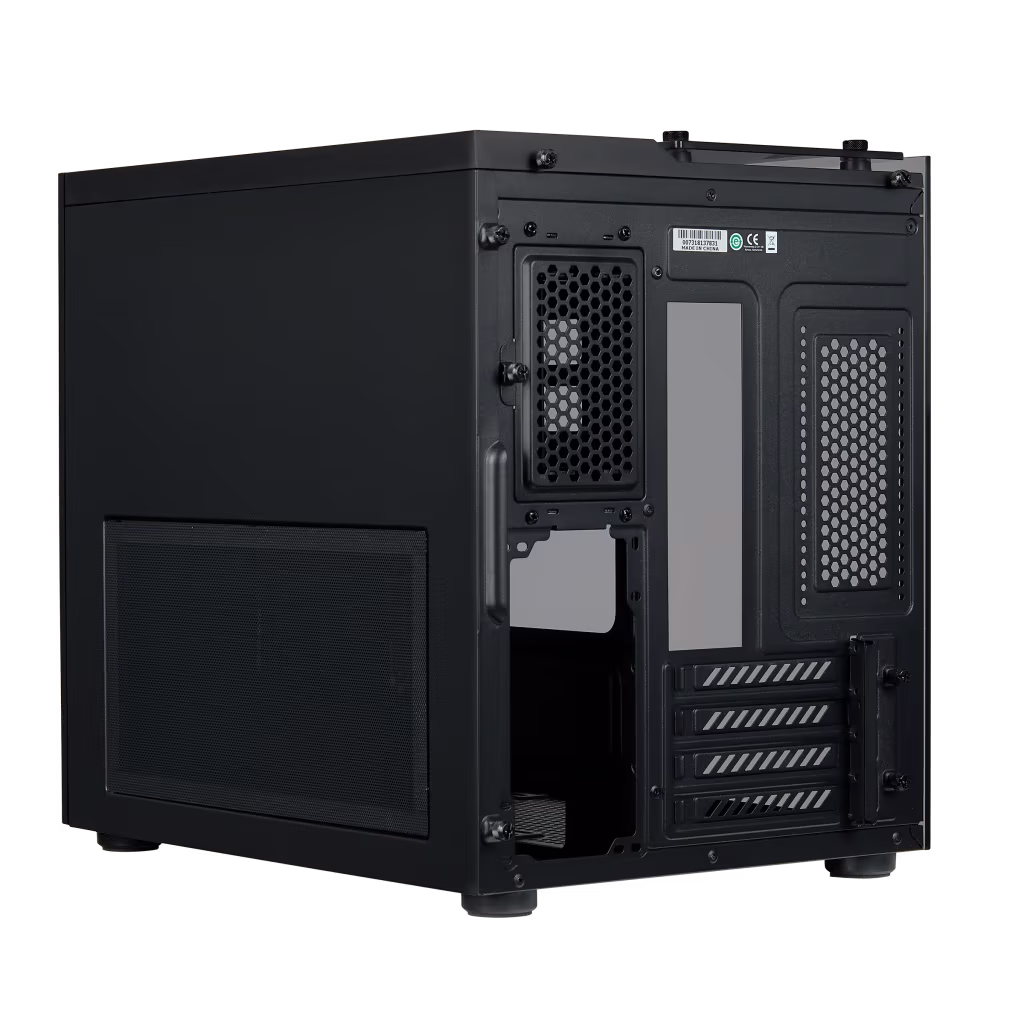 Corsair Crystal Series 280X RGB Tempered Glass Micro ATX Case,  Steel, Tempered Glass,  Motherboard Support Upto MicroATX, 5x Drive Bays, 4x Expansion Slots, Black | CC-9011135-WW thumbnail 8