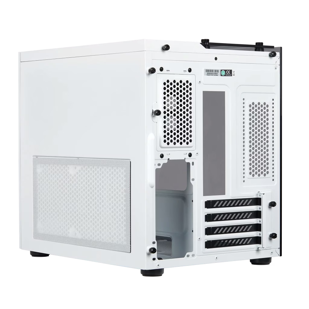 Corsair Crystal Series 280X RGB Tempered Glass Micro ATX Case,  Steel, Tempered Glass,  Motherboard Support Upto MicroATX, 5x Drive Bays, 4x Expansion Slots, White | CC-9011137-WW thumbnail 10