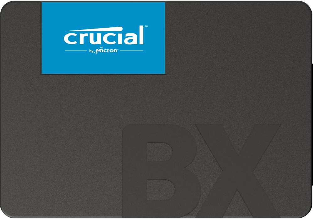 Crucial BX500 SATA SSD 4TB, 2.5" Internal SSD, Up to 540MB/s, Laptop and Desktop (PC) Compatible, 3D NAND, Dynamic Write Acceleration, Solid State Drive - CT4000BX500SSD1 image